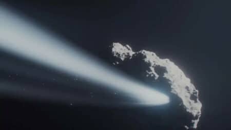 Κομήτης αλλάζει κατεύθυνση περιστροφής για πρώτη φορά στην ιστορία