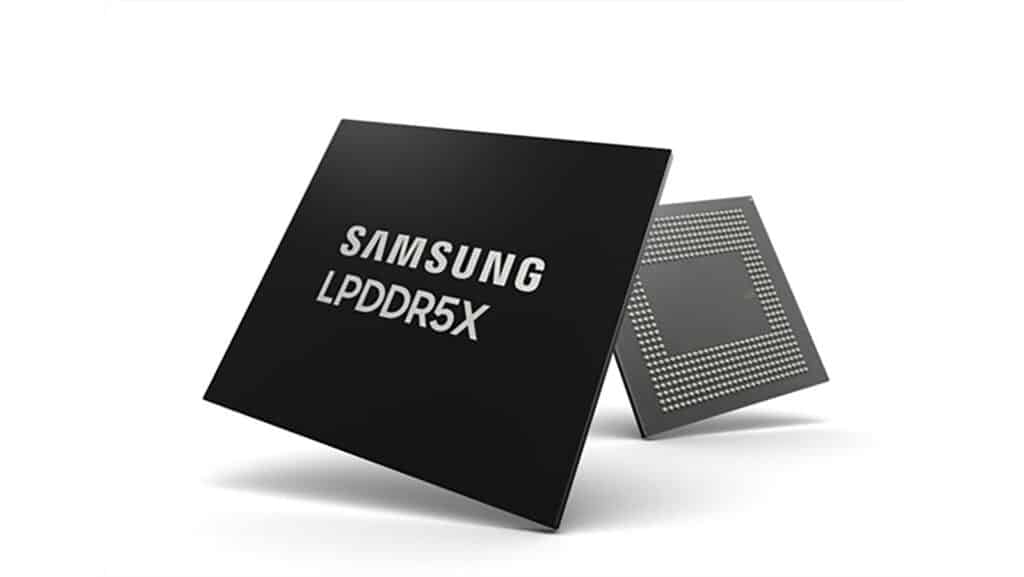 Samsung 10.7Gbps LPDDR5X