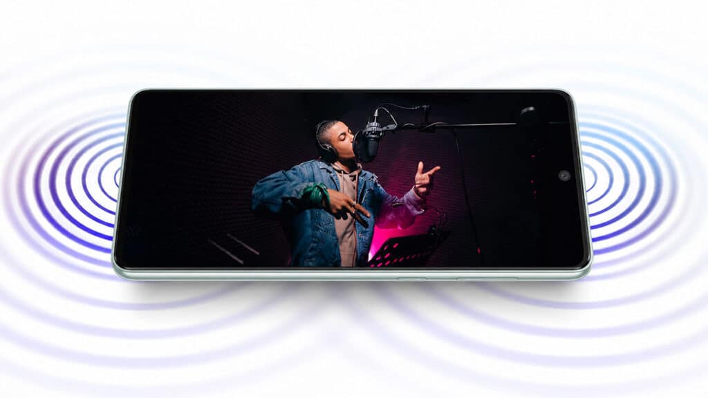 Samsung mobile Sound wave studio session in motion