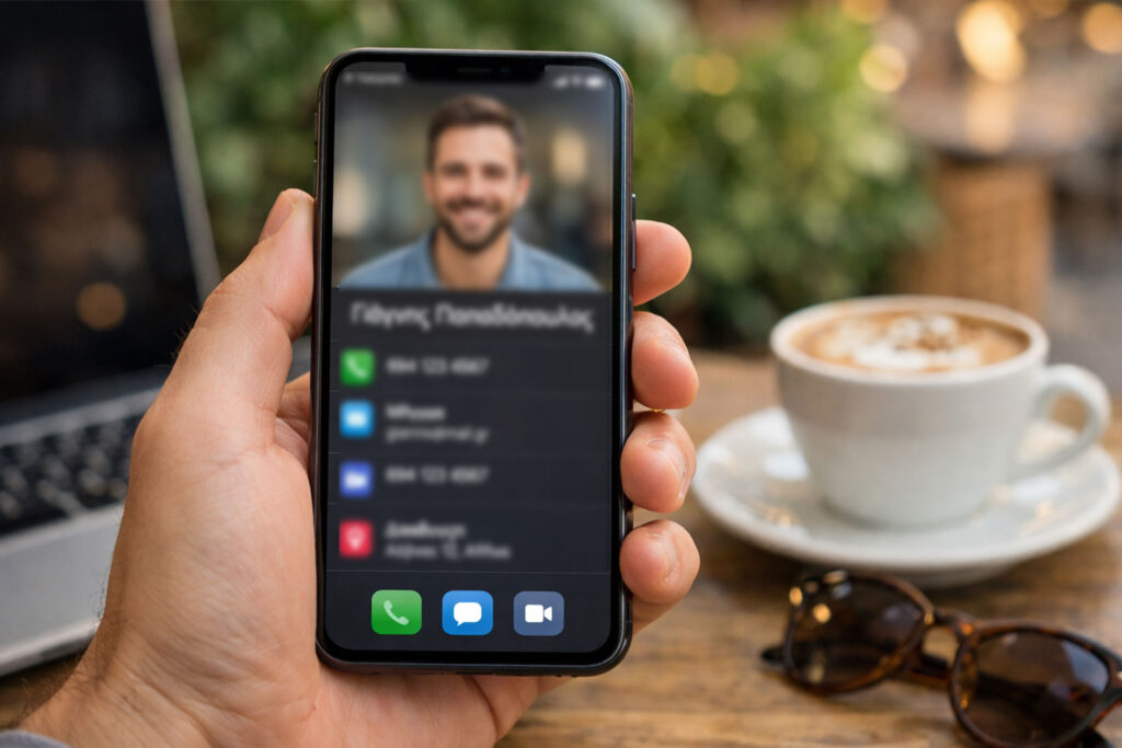 NFC &chi;&rho;ή&sigma;&epsilon;&iota;&sigmaf; smartphone