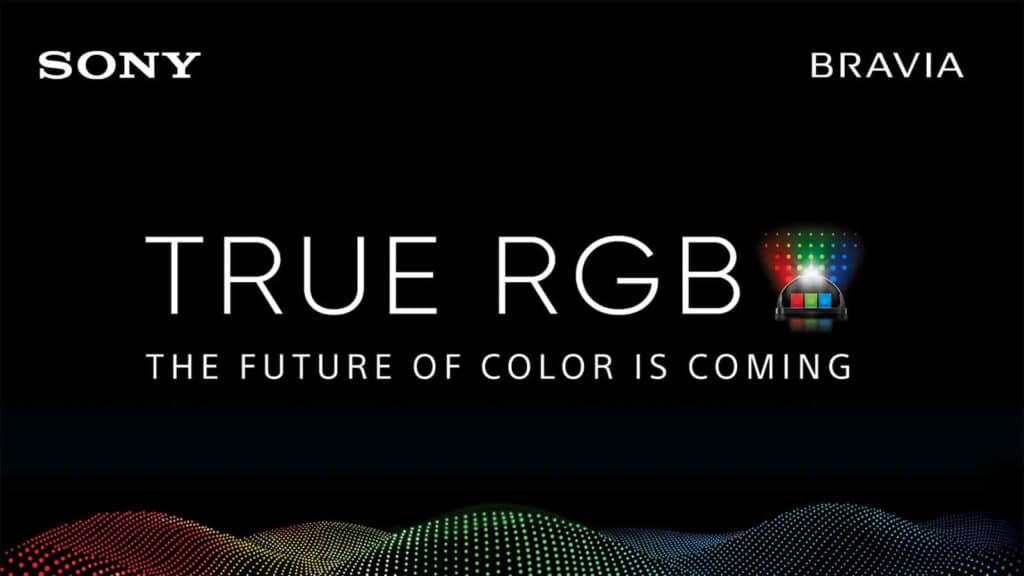 Sony True RGB &tau;&eta;&lambda;&epsilon;ό&rho;&alpha;&sigma;&eta;