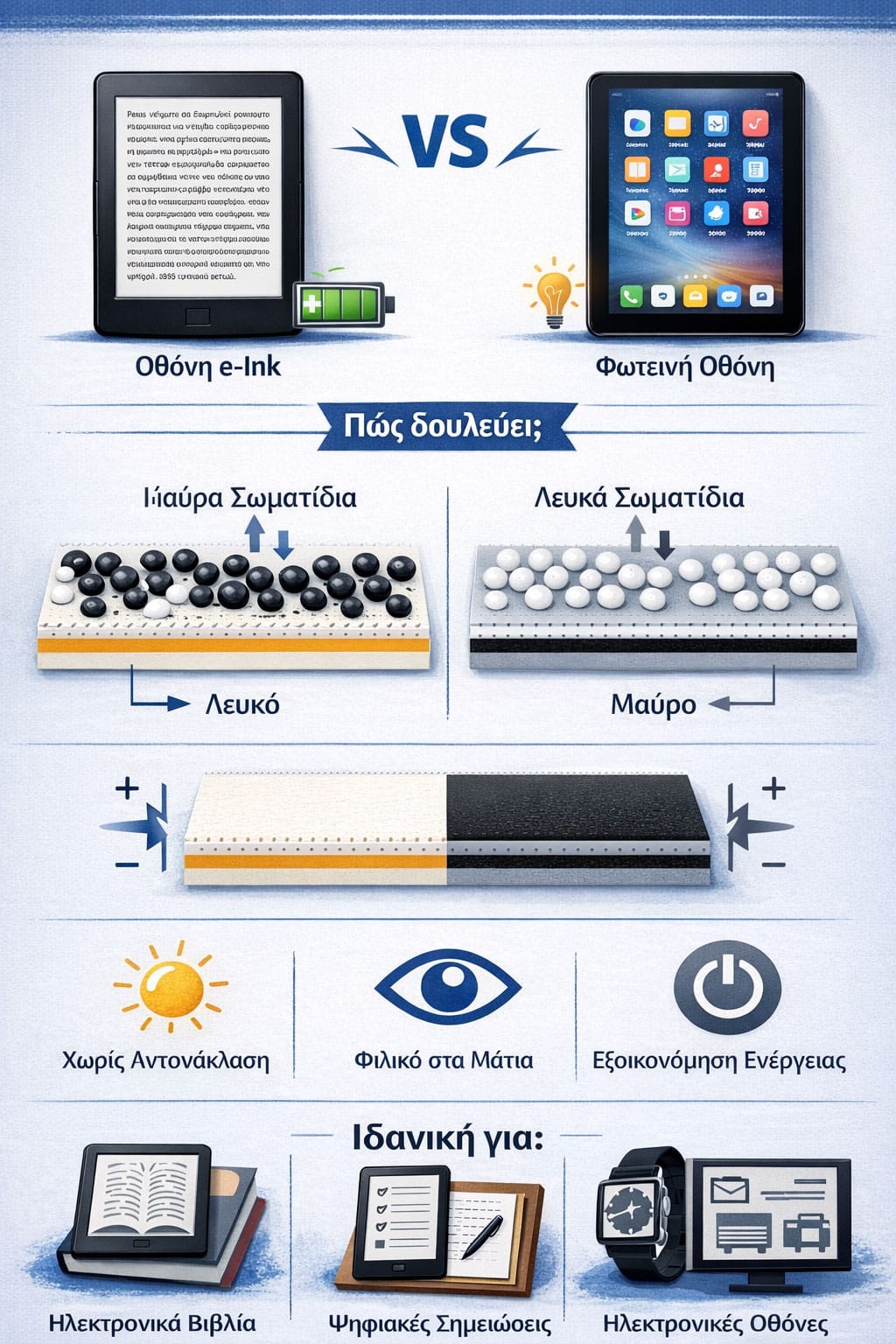 smartphone e-ink οθόνη