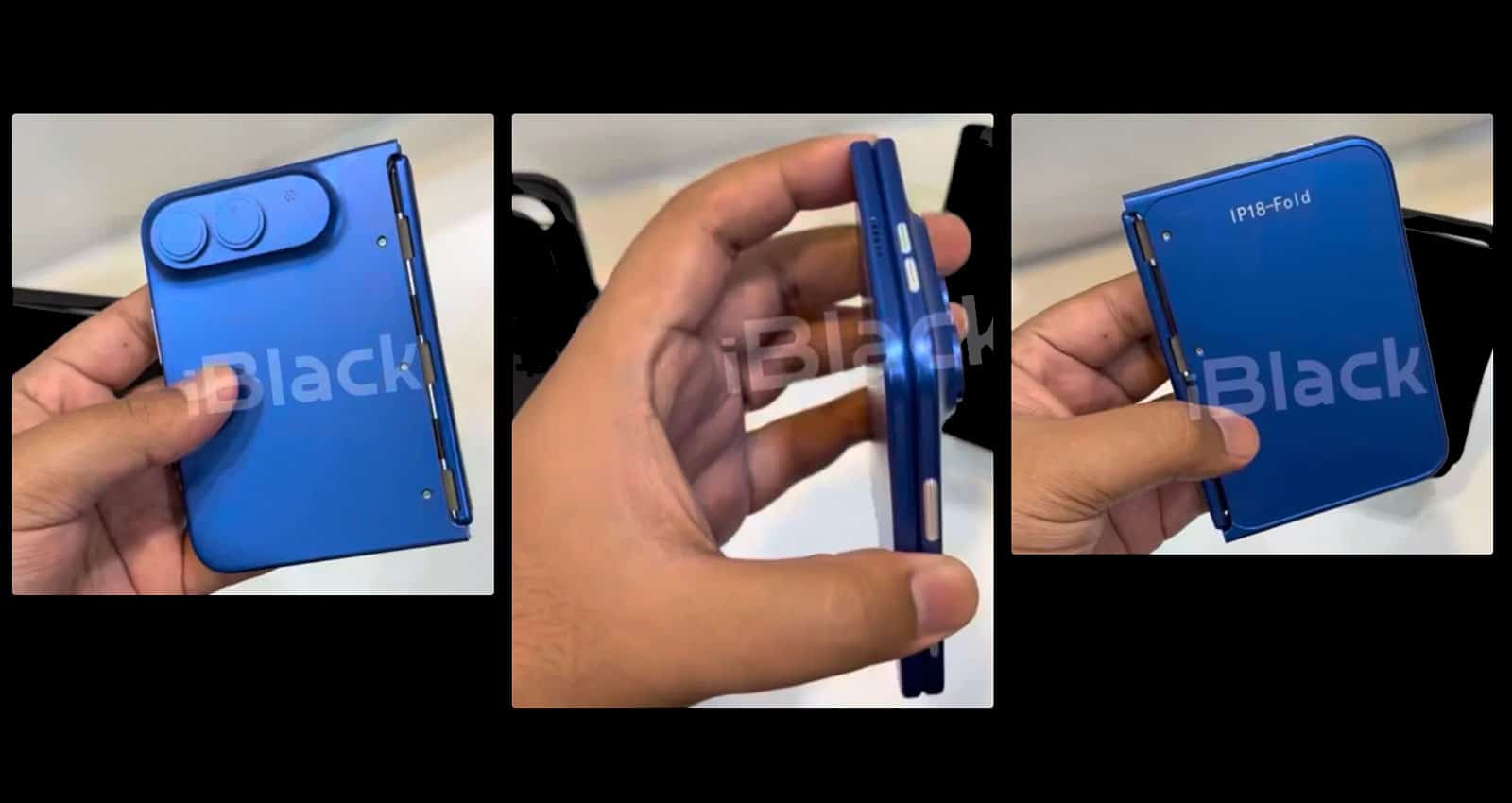 iPhone Fold cases leaked