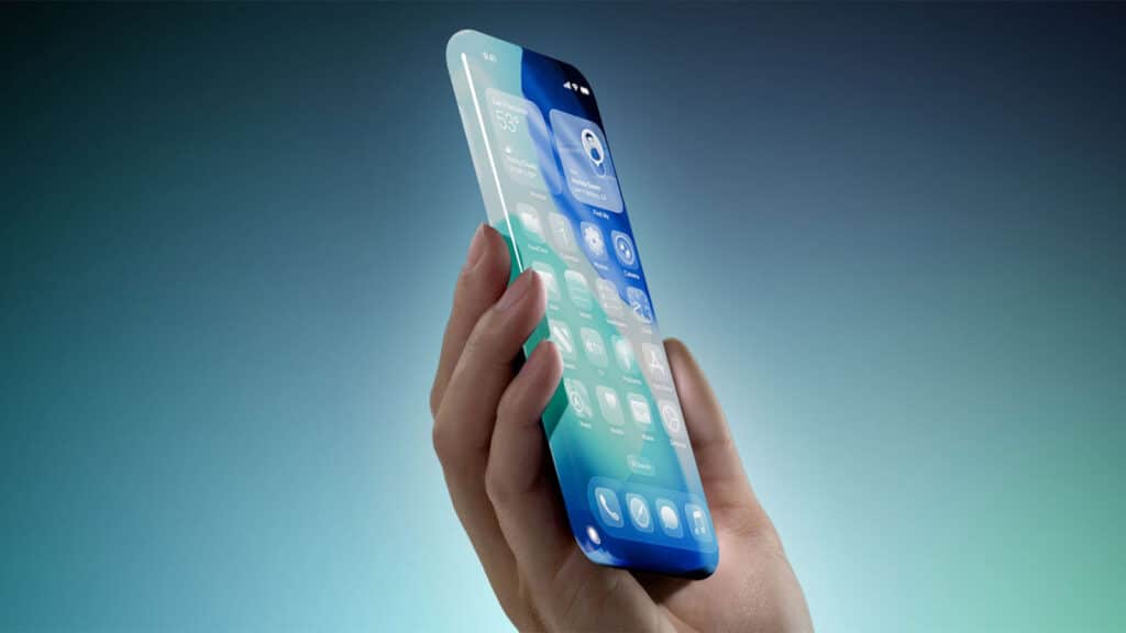 iPhone 20 full glass render