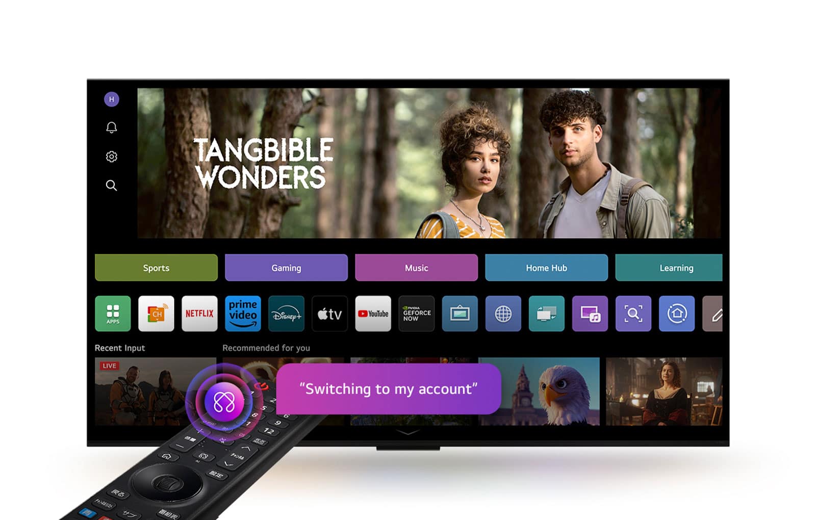 LG OLED EVO C5 series Web OS