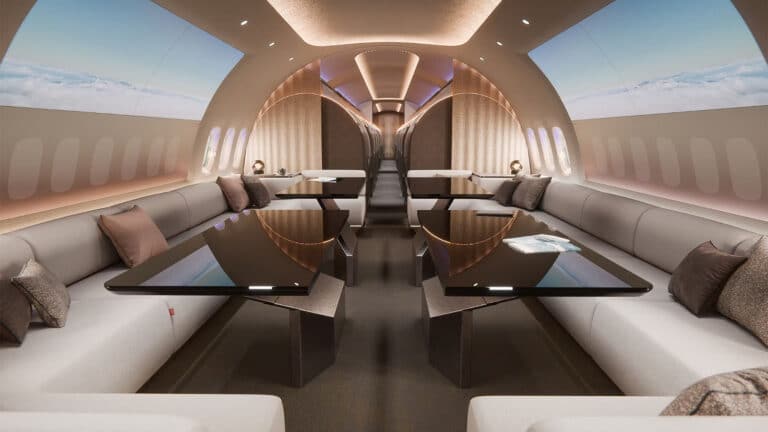 BMW και Lufthansa σχεδίασαν αεροπλάνο-βίλα με 14 σουίτες