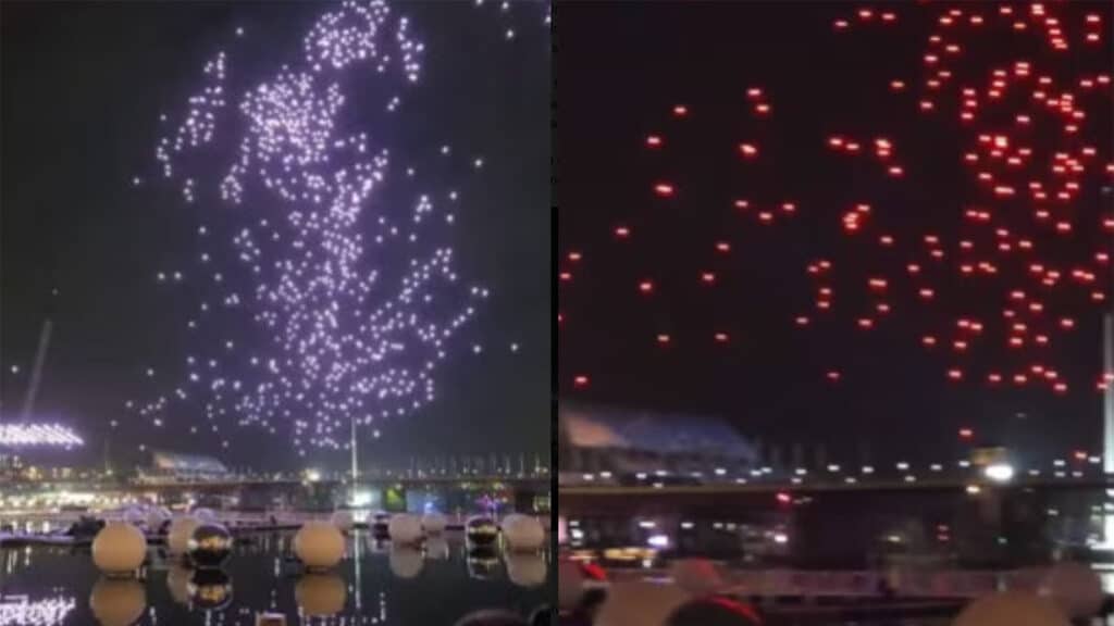 Drone Show Error Sydney 2026