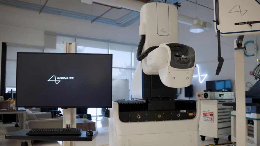 Neuralink robot