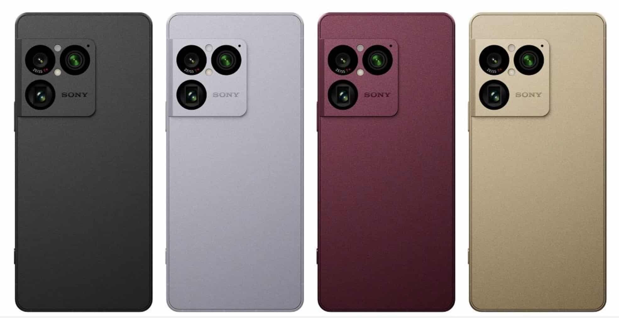 Sony Xperia 1 VIII family colors