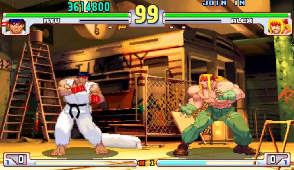 Street Fighter 3 arcade