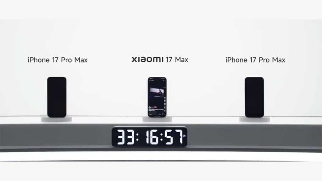 Xiaomi 17 Max vs iPhone 17 Pro Max