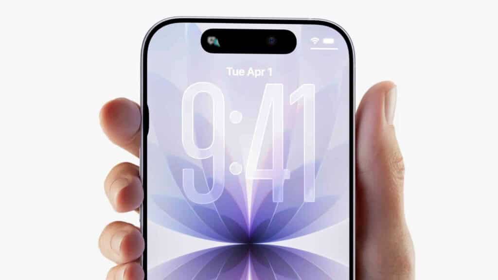 iPhone 17 Pro display closeup