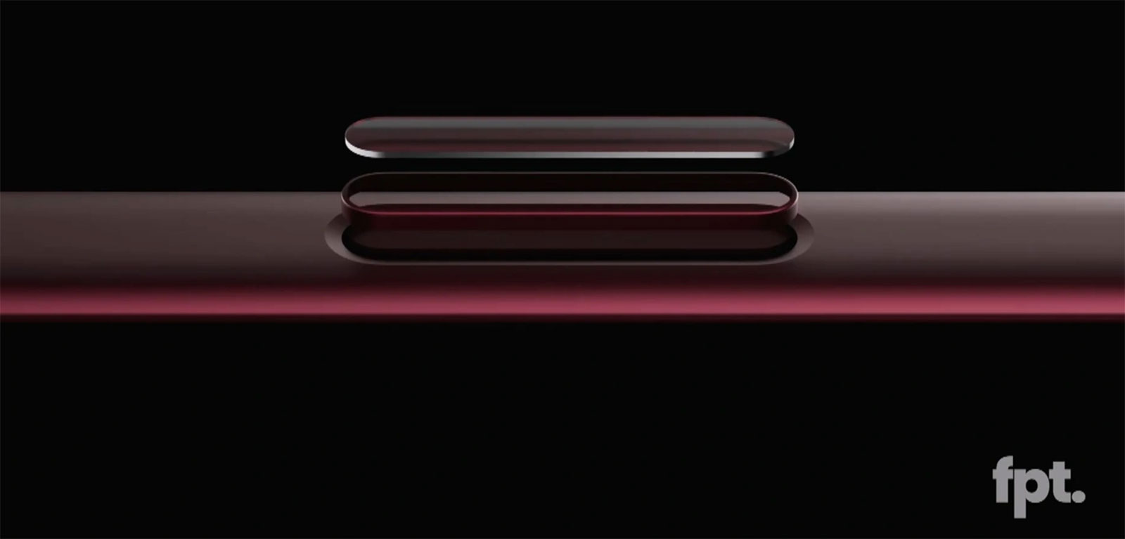 iPhone 18 Pro side button render