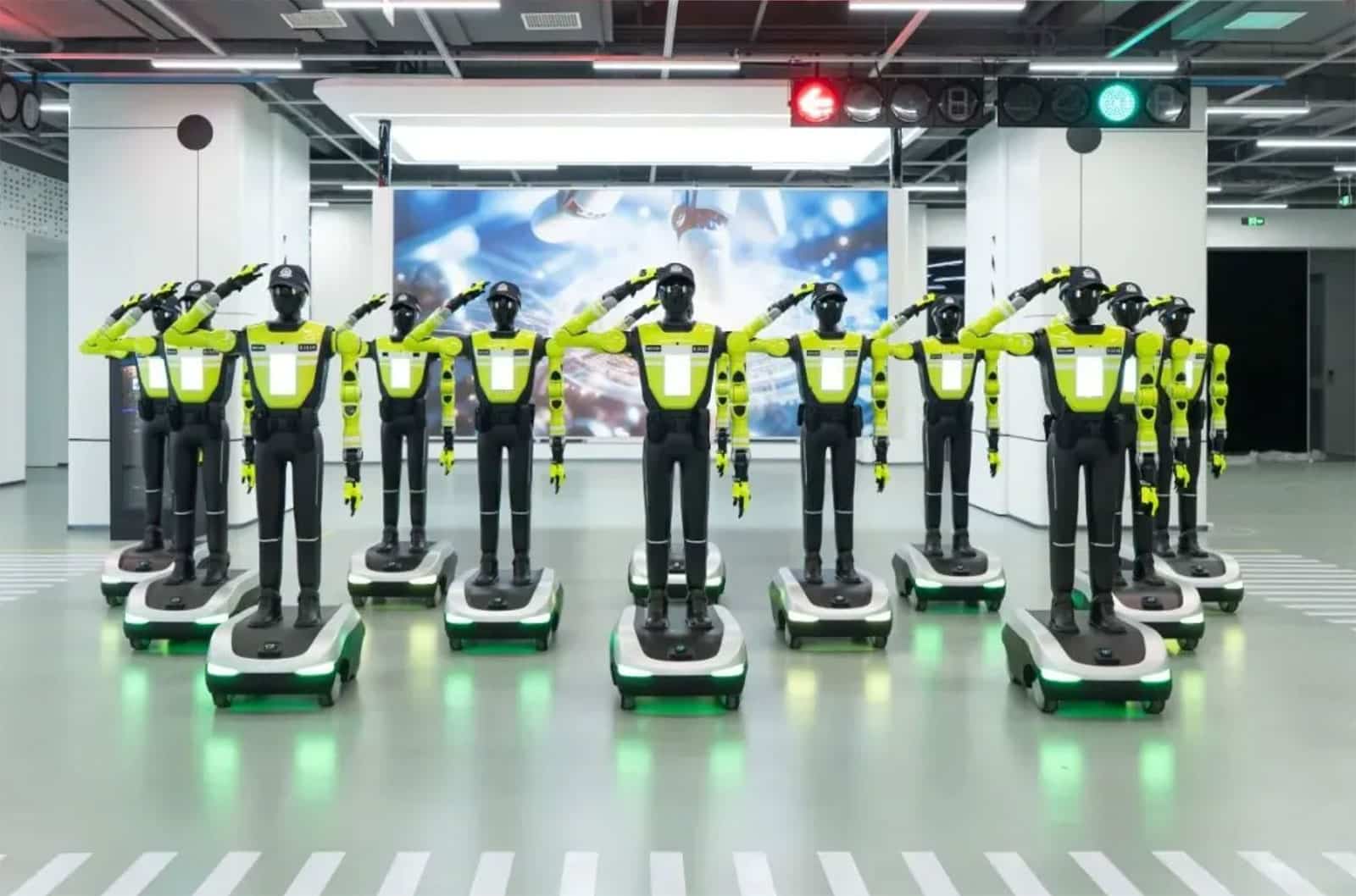 robot troxonomoi Kina