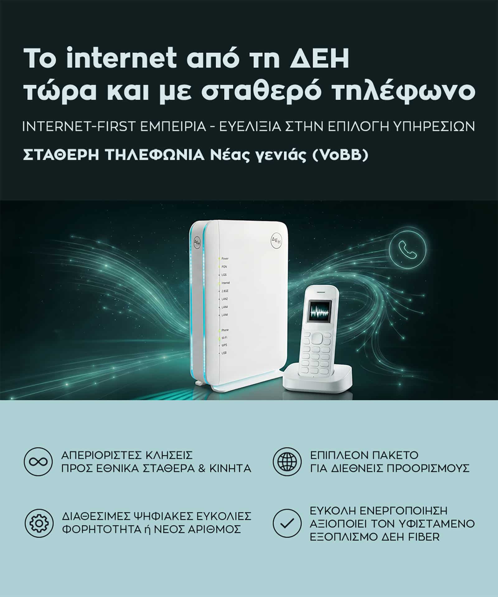 ΔΕΗ FIBER double play