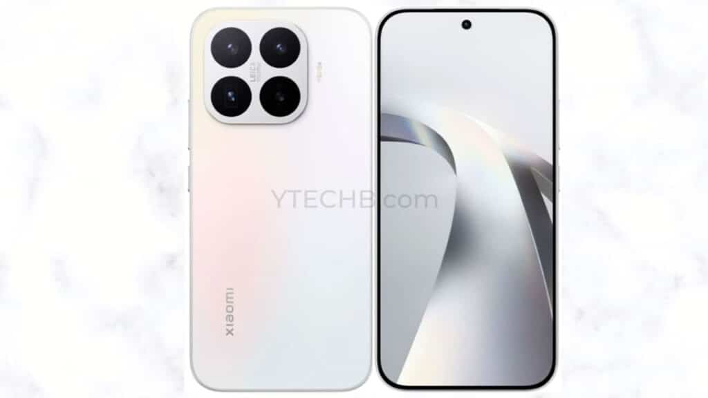 Xiaomi 17T gradient white