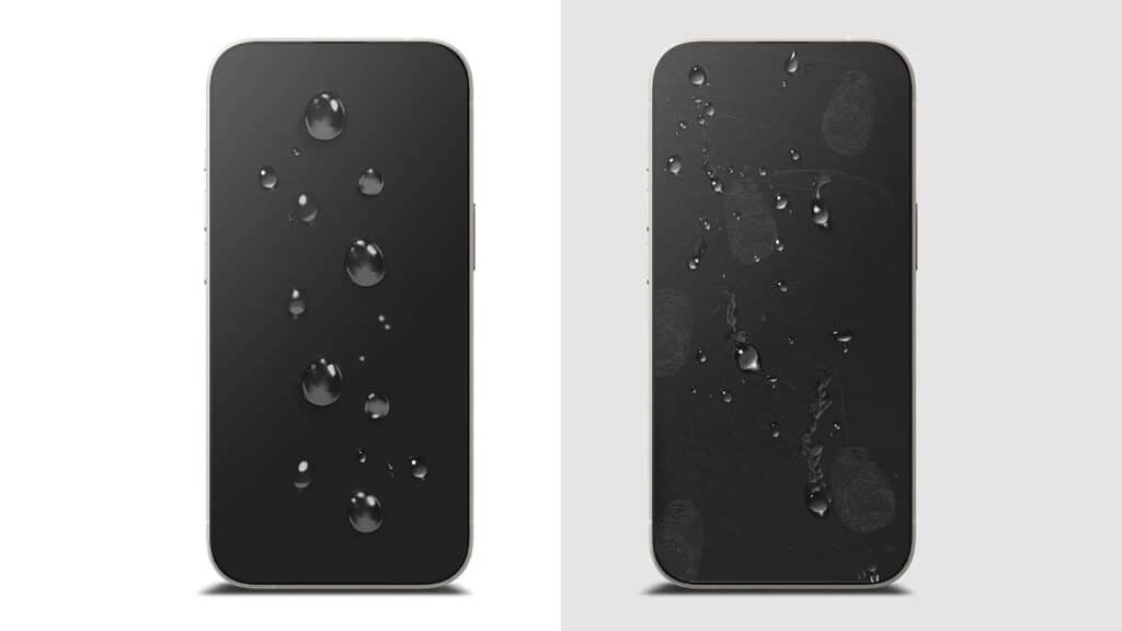 Oleophobic screen protector