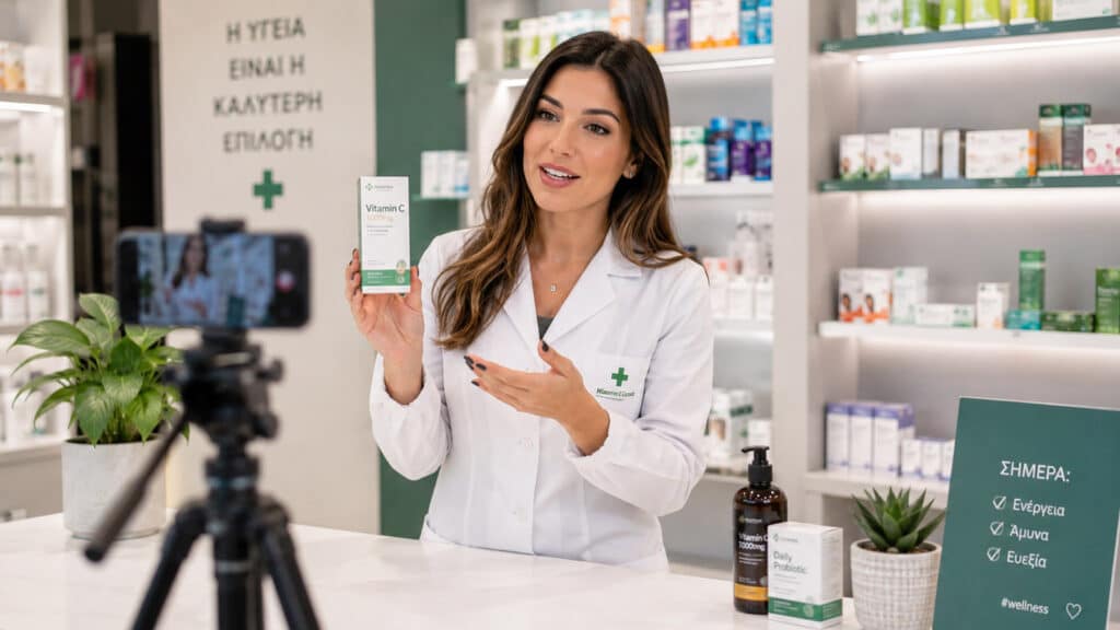 farmakopoios social media video