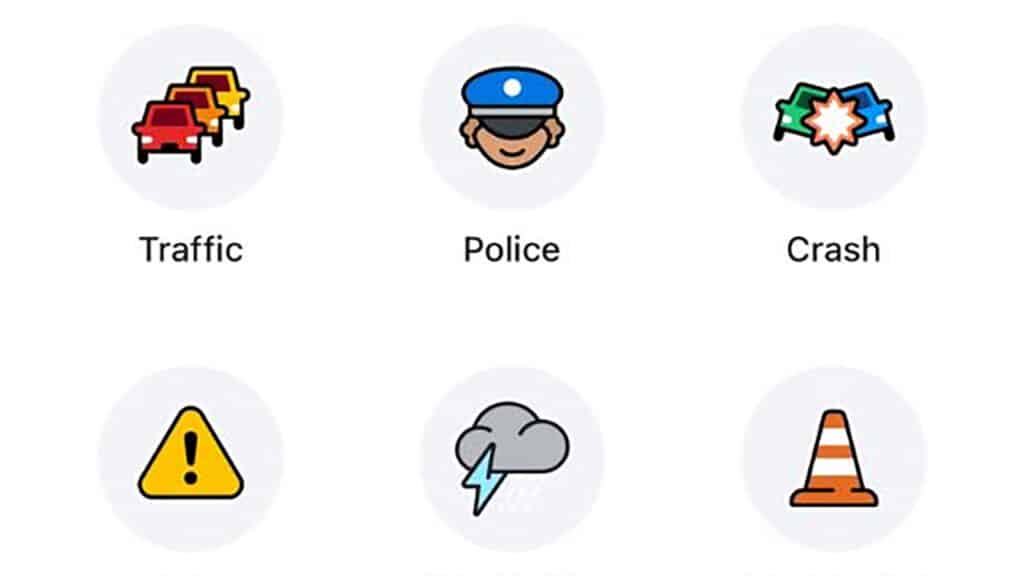 Waze icons