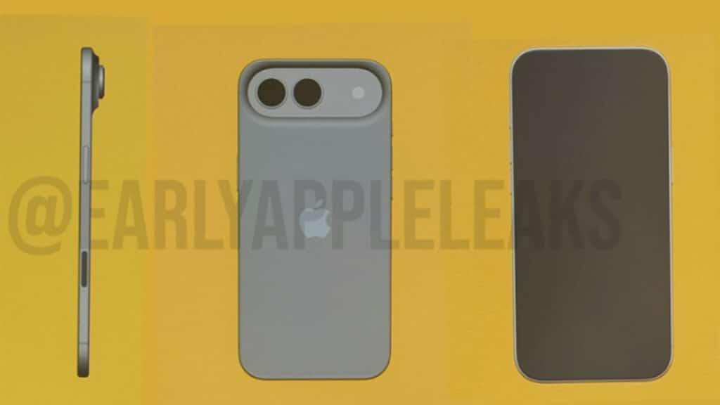 iPhone Air 2 render leaked