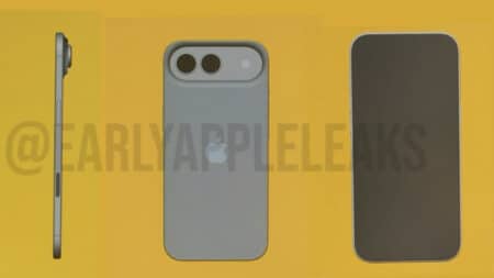 iPhone Air 2: Πρώτο render δείχνει διπλή κάμερα και μικρότερο Dynamic Island