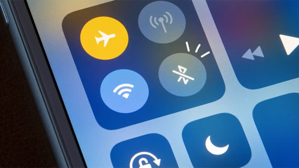 Bluetooth on smartphone
