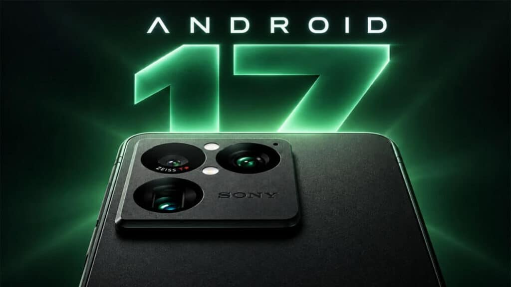 Sony Xperia 1 VIII gets Android 17 Update