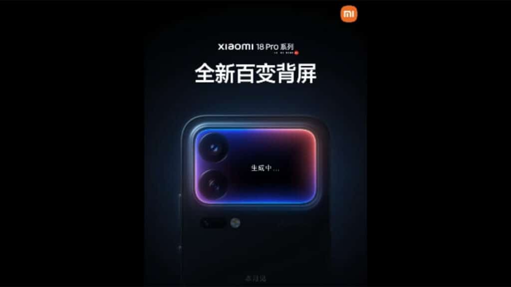 Xiaomi 18 Pro teaser