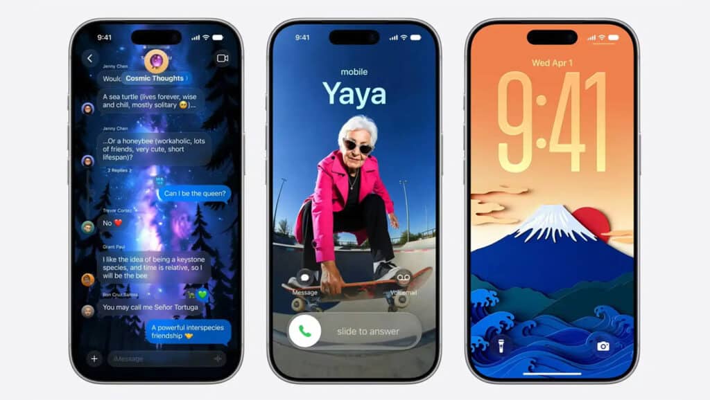 iOS 27 screenshots