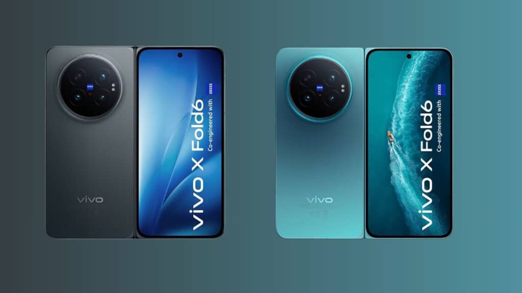 Vivo X Fold 6 Black and Blue